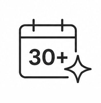 Leistung: <p>Über <strong>30 Jahre Erfahrung</strong> in der professionellen Gebäude- und Praxisreinigung</p>